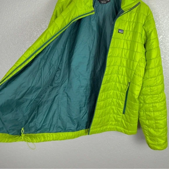 Patagonia Nano Puff Jacket, Bright Green L - Gorpcore, Quilted, Outdoor, Classic - Picture 8 of 13